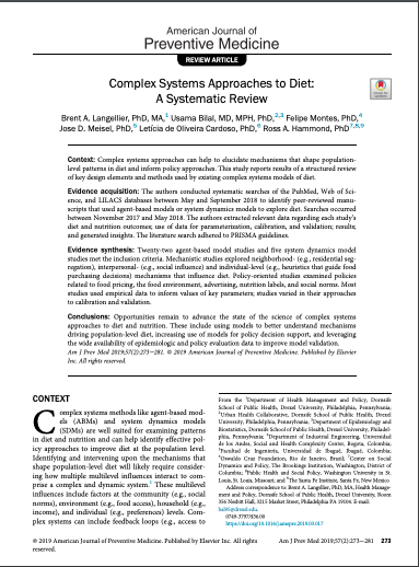 First page of journal article 